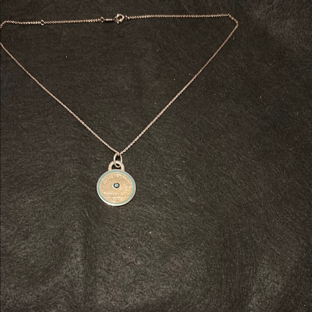 Tiffany & Co. Silver Pendant Necklace